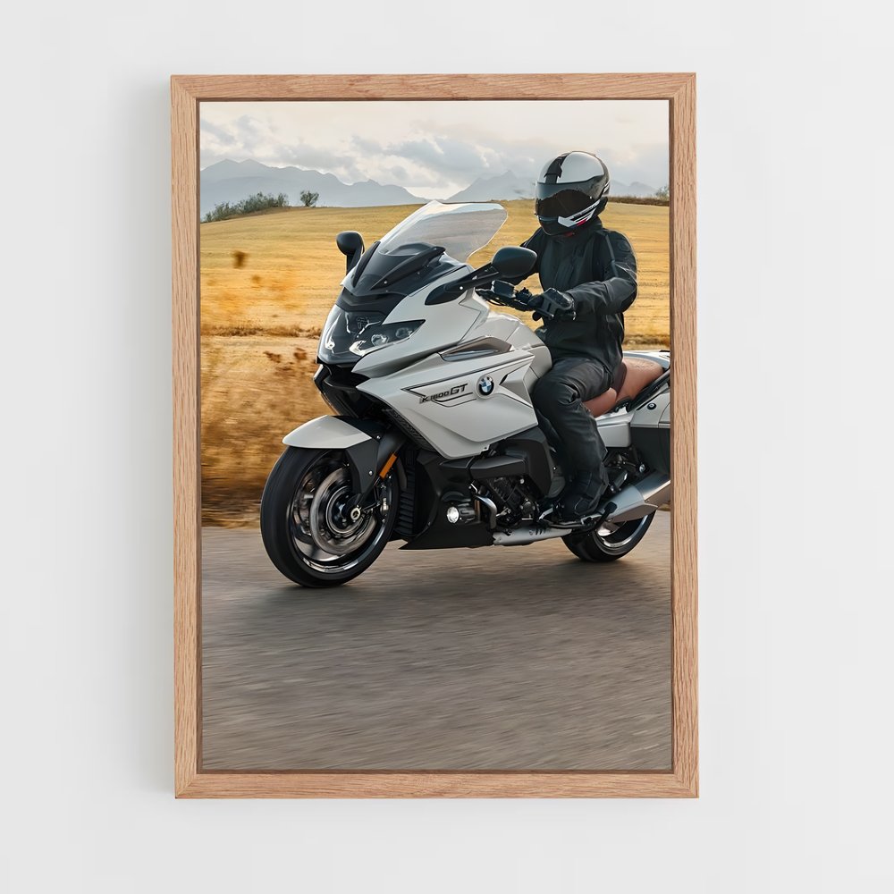 Poster Moto Silver Adventure – affiche BMW Motorrad (vue 4)